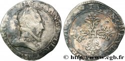 HENRY III Franc au col plat 1578 Amiens