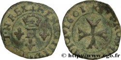 HENRI IV LE GRAND Liard à l H couronnée, 4e type (à la croix échancrée) 1601 Chambéry
