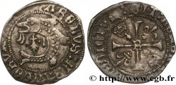 CHARLES VIII Liard au dauphin de Bretagne n.d. Rennes