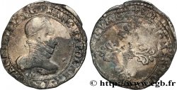 HENRY III Demi-franc au col plat 1577 Angers