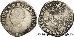 CHARLES IX Teston, 4e type 1569 Bayonne