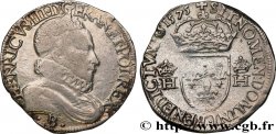 HENRY III Teston, 3e type 1575 Rouen