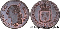 LOUIS XVI (MONARQUE CONSTITUTIONNEL) Sol dit à l écu 1791 Lyon