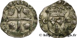 CHARLES X, CARDINAL OF BOURBON Douzain aux deux C, 3e type 1593