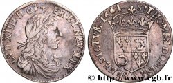 LOUIS XIV THE SUN KING Douzième d écu au buste juvénile du Dauphiné 1661 Grenoble