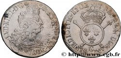 LOUIS XIV THE SUN KING Écu aux insignes 1702 Poitiers