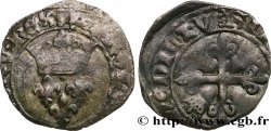 BURGUNDY - COINAGE IN THE NAME OF CHARLES VI  THE MAD  OR  THE BELOVED  Gros dit  florette  n.d. Dijon