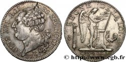 LOUIS XVI Demi-écu dit au génie , type FRANÇOIS 1792 Paris