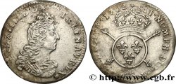 LOUIS XIV THE SUN KING Douzième d écu aux insignes 1702 Paris