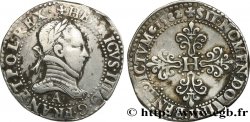 HENRY III Franc au col plat 1582 Paris