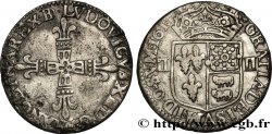 LOUIS XIII Quart d écu de Béarn 1614 Morlaàs