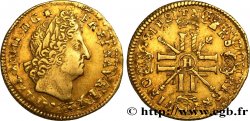 LOUIS XIV  THE SUN KING  Louis d’or aux huit L et aux insignes n.d. La Rochelle