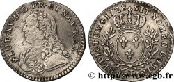 LOUIS XV THE WELL-BELOVED Dixième d écu dit aux branches d olivier 1728 Nantes