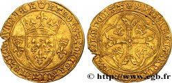 CHARLES VII LE VICTORIEUX Écu d or à la couronne 3e type, ou écu neuf n.d. Montpellier