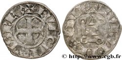 LUIS VIII  THE LION  Y LUIS IX  SAINT LOUIS  Denier tournois c.1223-1245 