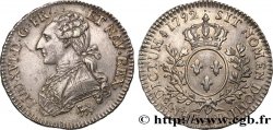 LOUIS XVI Demi-écu aux branches d olivier 1792 Paris TTB+/SUP