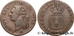 LOUIS XVI Sol dit à l écu 1777 Lille
