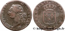 LOUIS XVI Sol dit à l écu 1790 Lille