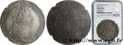 LOUIS XIV LE GRAND OU LE ROI SOLEIL Écu aux trois couronnes 1709 Nantes