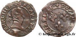 HENRI III Double tournois, type de Rouen 1582 Rouen