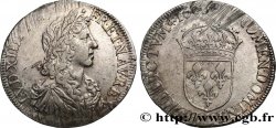 LOUIS XIV LE GRAND OU LE ROI SOLEIL Demi-écu au buste juvénile, 1er type 1660 Bayonne