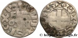 PHILIPPE II DIT PHILIPPE AUGUSTE Denier parisis n.d. Paris