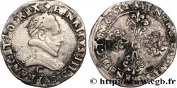 HENRY III Franc au col plat 1582 Saint-Lô