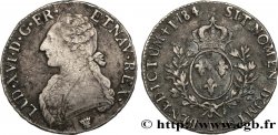 LOUIS XVI Écu aux branches d olivier 1784 Limoges TB