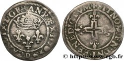 CHARLES IX Double sol parisis, 1er type 1570 Lyon