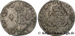 LOUIS XV THE WELL-BELOVED Double sol de billon 1746 Pau