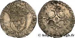 CHARLES IX Sol parisis, 1er type 1571 Lyon