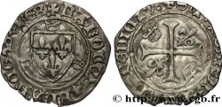 CHARLES VIII Blanc à la couronne n.d. Rouen
