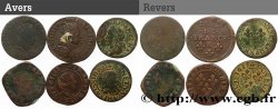 LOTTE Lot de 6 monnaies royales n.d. Ateliers divers