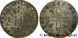 LOUIS XIV LE GRAND OU LE ROI SOLEIL XXX deniers aux 2 L couronnées 1713 Lyon
