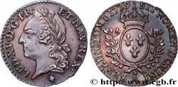 LOUIS XVI Vingtième d écu aux branches d olivier, buste lauré 1779 Paris SPL