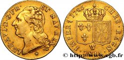 LOUIS XVI Louis d or aux écus accolés 1786 Lille TTB