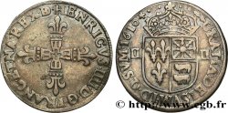 HENRY IV Quart d écu de Béarn 1610 Pau