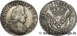 LOUIS XIV THE SUN KING Demi-écu aux palmes 1693 Amiens