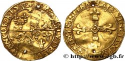 FRANÇOIS IER LE RESTAURATEUR DES LETTRES Écu d or au soleil du Dauphiné, 1er type n.d. Romans