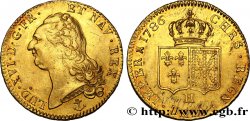 LOUIS XVI Double louis d’or dit aux écus accolés 1786 La Rochelle