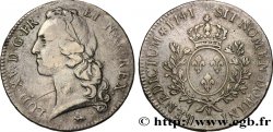LOUIS XV DIT LE BIEN AIMÉ Écu aux branches d’olivier, tête ceinte d’un bandeau 1741 Paris