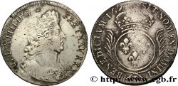 LOUIS XIV THE SUN KING Écu aux palmes 1694 Nantes