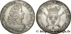 LOUIS XIV THE SUN KING Écu aux insignes 1701 Paris