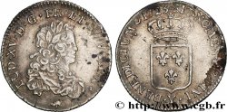 LOUIS XV  THE WELL-BELOVED  Tiers d écu de France 1723 Bourges XF