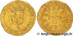 FRANCIS I Écu d or à la croisette, 1er type n.d. Rennes