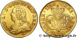 LOUIS XV DIT LE BIEN AIMÉ Louis d or aux écus ovales, buste habillé 1726 Lille