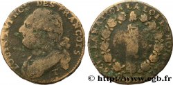 LOUIS XVI (MONARQUE CONSTITUTIONNEL) 12 deniers dit au faisceau , type FRANÇOIS 1793 Saumur