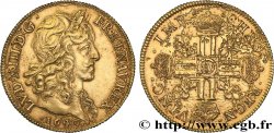 LOUIS XIII LE JUSTE Quatre louis d or (XIXe siècle) 1640 Paris, Monnaie du Louvre