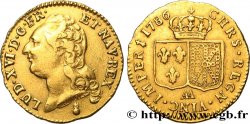 LOUIS XVI Louis d or dit aux écus accolés 1786 Metz