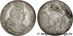LOUIS XIV  THE SUN KING  Écu aux insignes 1702 Paris AU/XF